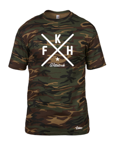 T-Shirt Camouflage FK Hansa Wittstock Cross 