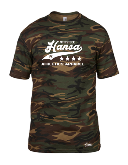 T-Shirt Camouflage FK Hansa Wittstock Sport