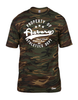 T-Shirt Herren Camouflage TV Asberg Property Of Weiß