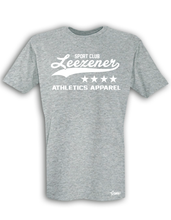 Lade das Bild in den Galerie-Viewer, T-Shirt Herren Grau Melange Leezener SC Athletics Weiß
