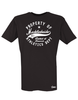 T-Shirt Herren Schwarz TuS Mecklenheide Property Of Weiß 