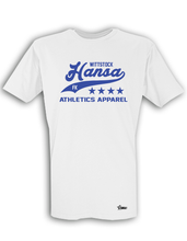 Lade das Bild in den Galerie-Viewer, T-Shirt Herren Weiß  FK Hansa Wittstock Sport Blau
