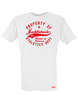 T-Shirt Herren Weiß TuS Mecklenheide Property Of Rot