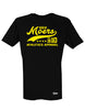 T-Shirt Herren Schwarz GSV Moers Athletics Gelb
