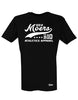 T-Shirt Herren Schwarz GSV Moers Athletics Weiß