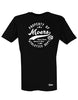 T-Shirt Herren Schwarz GSV Moers Property Of Weiß 