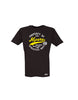 T-Shirt Kinder Schwarz GSV Moers Property Of Weiß-Gelb