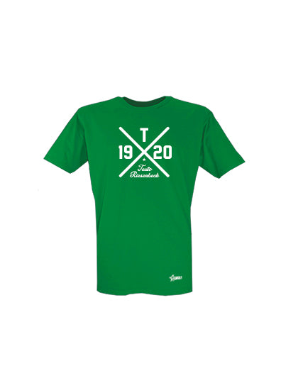 T-Shirt Kinder Grün Teuto Riesenbeck Cross Weiß