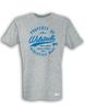 T-Shirt Herren Grau Melange MTV Wilstedt Property Of Blau