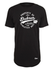T-Shirt x-tra Long Herren Schwarz Dohren Wild Farmers Property-Of