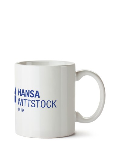 Kaffeetasse FK Hansa Wittstock Logo II