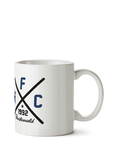 Kaffeetasse HFC Greifswald 92 Cross