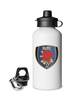 Aluminium Trinkflasche Weiss 600ml HFC Greifswald 92 Logo