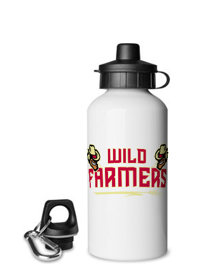 Trinkflasche Weiss Dohren Wild Farmers Logo