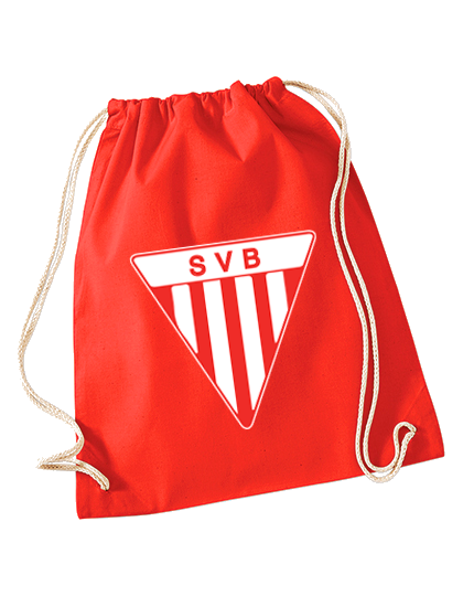 Turnbeutel Rot SV Bruckmühl Logo