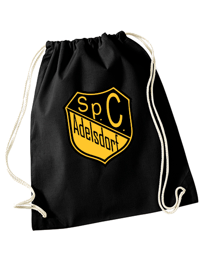 Turnbeutel Schwarz SC Adelsdorf Logo